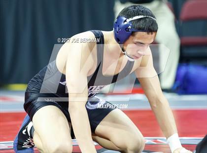 Thumbnail 3 in CIF State Boys Wrestling Championships (Day 1 - Round 2) photogallery.