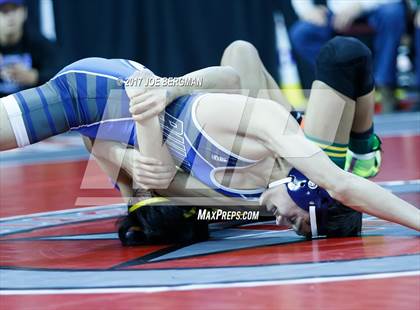 Thumbnail 2 in CIF State Boys Wrestling Championships (Day 1 - Round 2) photogallery.