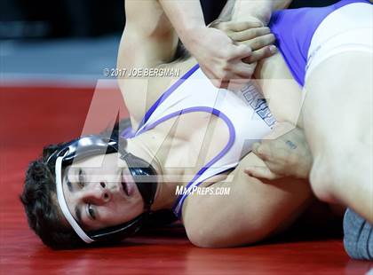 Thumbnail 1 in CIF State Boys Wrestling Championships (Day 1 - Round 2) photogallery.
