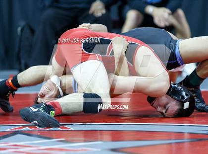 Thumbnail 1 in CIF State Boys Wrestling Championships (Day 1 - Round 2) photogallery.