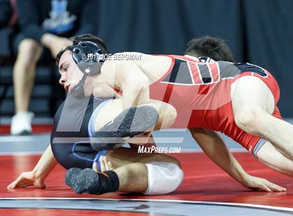Thumbnail 3 in CIF State Boys Wrestling Championships (Day 1 - Round 2) photogallery.