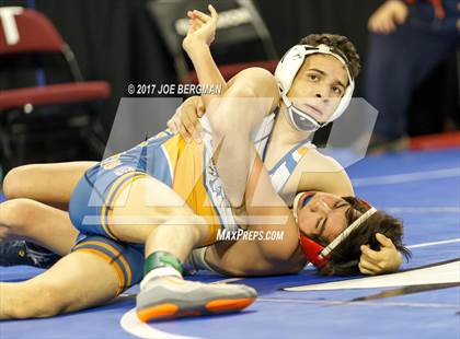 Thumbnail 3 in CIF State Boys Wrestling Championships (Day 1 - Round 2) photogallery.