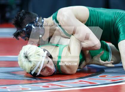 Thumbnail 3 in CIF State Boys Wrestling Championships (Day 1 - Round 2) photogallery.