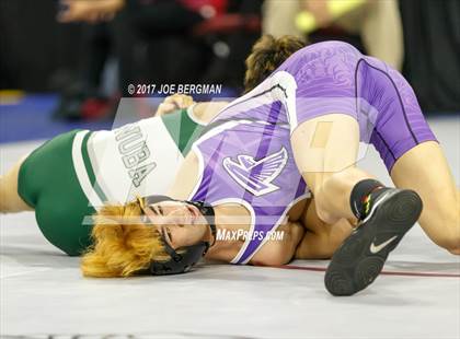 Thumbnail 2 in CIF State Boys Wrestling Championships (Day 1 - Round 2) photogallery.