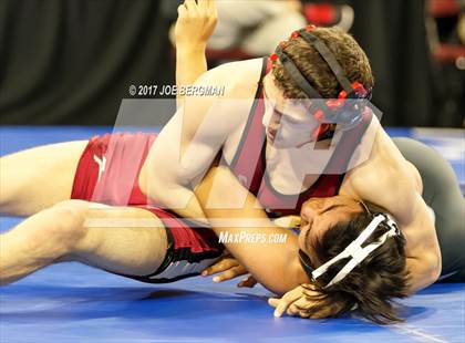 Thumbnail 3 in CIF State Boys Wrestling Championships (Day 1 - Round 2) photogallery.