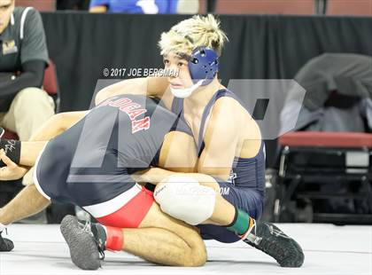 Thumbnail 2 in CIF State Boys Wrestling Championships (Day 1 - Round 2) photogallery.