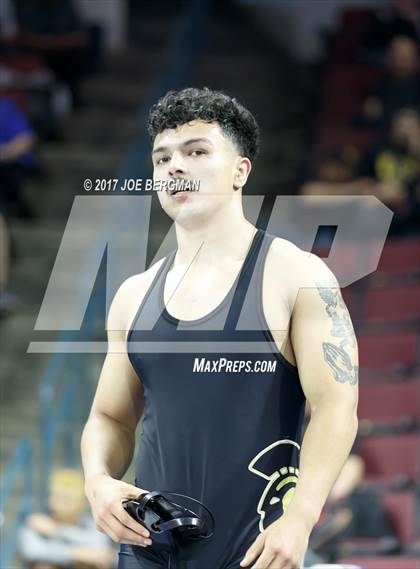 Thumbnail 2 in CIF State Boys Wrestling Championships (Day 1 - Round 2) photogallery.