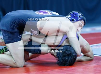 Thumbnail 1 in CIF State Boys Wrestling Championships (Day 1 - Round 2) photogallery.