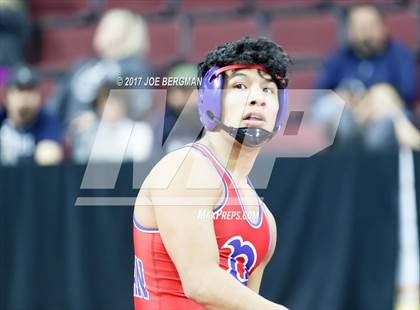 Thumbnail 1 in CIF State Boys Wrestling Championships (Day 1 - Round 2) photogallery.