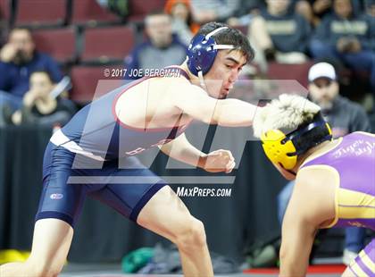 Thumbnail 1 in CIF State Boys Wrestling Championships (Day 1 - Round 2) photogallery.