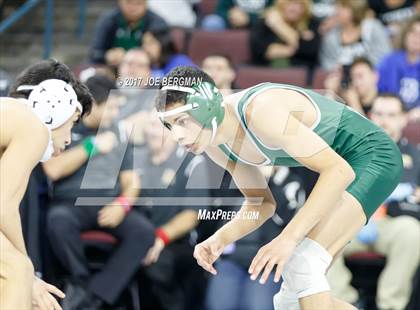 Thumbnail 1 in CIF State Boys Wrestling Championships (Day 1 - Round 2) photogallery.
