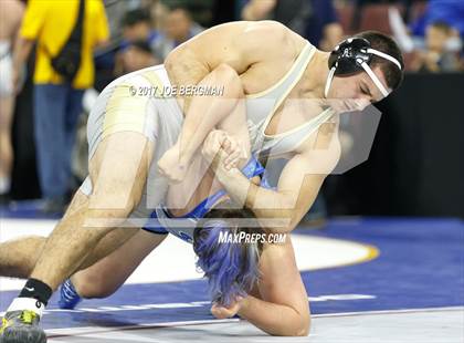Thumbnail 3 in CIF State Boys Wrestling Championships (Day 1 - Round 2) photogallery.
