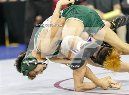 Thumbnail 3 in CIF State Boys Wrestling Championships (Day 1 - Round 2) photogallery.