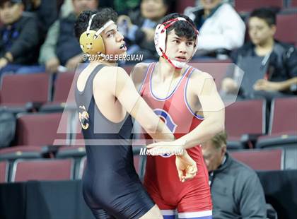 Thumbnail 2 in CIF State Boys Wrestling Championships (Day 1 - Round 2) photogallery.
