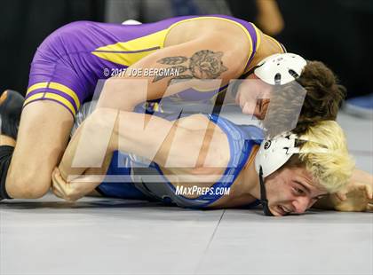 Thumbnail 1 in CIF State Boys Wrestling Championships (Day 1 - Round 2) photogallery.