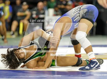Thumbnail 2 in CIF State Boys Wrestling Championships (Day 1 - Round 2) photogallery.