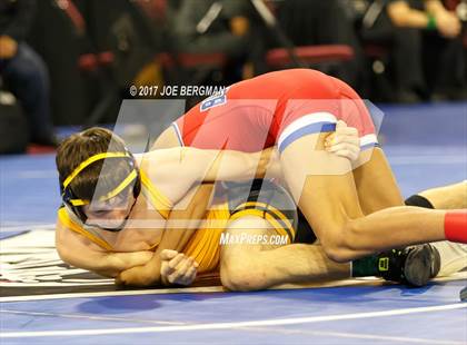 Thumbnail 2 in CIF State Boys Wrestling Championships (Day 1 - Round 2) photogallery.