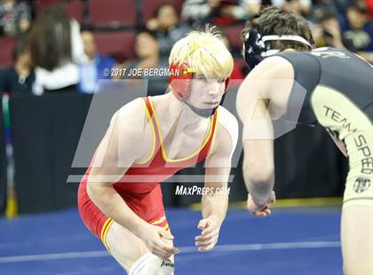 Thumbnail 1 in CIF State Boys Wrestling Championships (Day 1 - Round 2) photogallery.