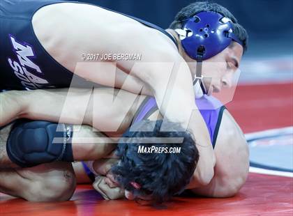 Thumbnail 3 in CIF State Boys Wrestling Championships (Day 1 - Round 2) photogallery.