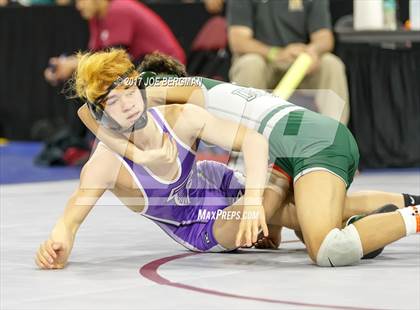 Thumbnail 3 in CIF State Boys Wrestling Championships (Day 1 - Round 2) photogallery.