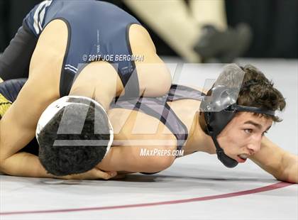Thumbnail 2 in CIF State Boys Wrestling Championships (Day 1 - Round 2) photogallery.
