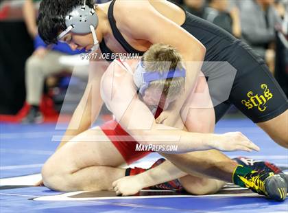 Thumbnail 1 in CIF State Boys Wrestling Championships (Day 1 - Round 2) photogallery.
