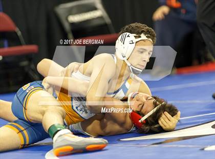 Thumbnail 2 in CIF State Boys Wrestling Championships (Day 1 - Round 2) photogallery.