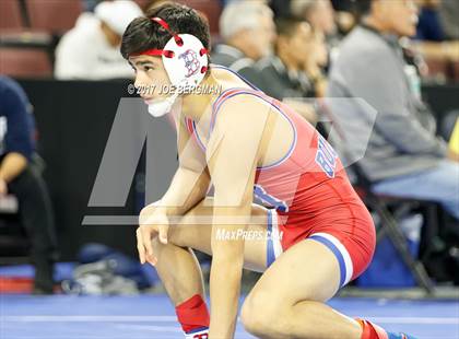 Thumbnail 3 in CIF State Boys Wrestling Championships (Day 1 - Round 2) photogallery.