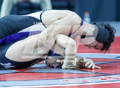Thumbnail 1 in CIF State Boys Wrestling Championships (Day 1 - Round 2) photogallery.
