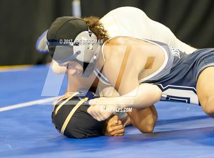 Thumbnail 2 in CIF State Boys Wrestling Championships (Day 1 - Round 2) photogallery.