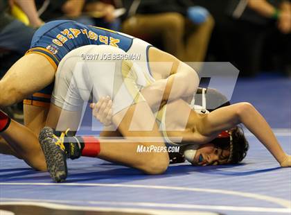 Thumbnail 1 in CIF State Boys Wrestling Championships (Day 1 - Round 2) photogallery.