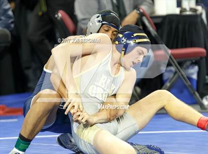 Thumbnail 1 in CIF State Boys Wrestling Championships (Day 1 - Round 2) photogallery.