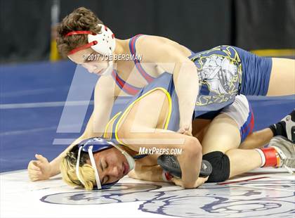Thumbnail 1 in CIF State Boys Wrestling Championships (Day 1 - Round 2) photogallery.