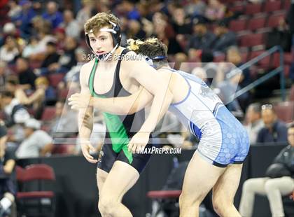 Thumbnail 1 in CIF State Boys Wrestling Championships (Day 1 - Round 2) photogallery.