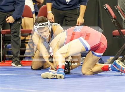 Thumbnail 2 in CIF State Boys Wrestling Championships (Day 1 - Round 2) photogallery.