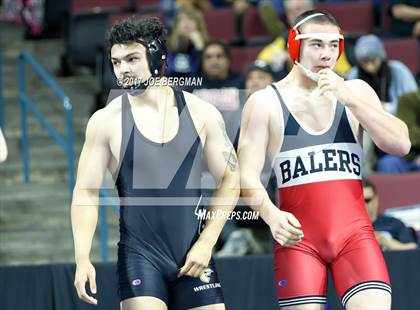 Thumbnail 2 in CIF State Boys Wrestling Championships (Day 1 - Round 2) photogallery.