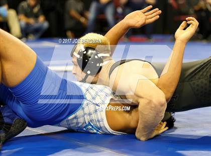 Thumbnail 2 in CIF State Boys Wrestling Championships (Day 1 - Round 2) photogallery.