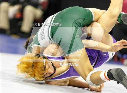Thumbnail 1 in CIF State Boys Wrestling Championships (Day 1 - Round 2) photogallery.