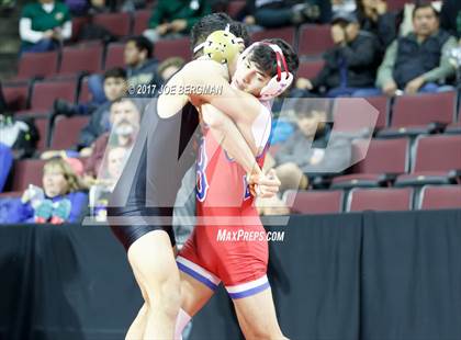 Thumbnail 1 in CIF State Boys Wrestling Championships (Day 1 - Round 2) photogallery.