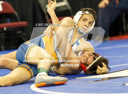 Thumbnail 2 in CIF State Boys Wrestling Championships (Day 1 - Round 2) photogallery.