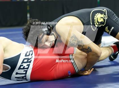 Thumbnail 1 in CIF State Boys Wrestling Championships (Day 1 - Round 2) photogallery.