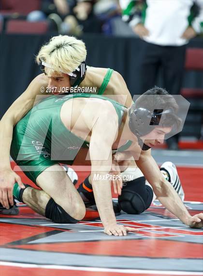 Thumbnail 3 in CIF State Boys Wrestling Championships (Day 1 - Round 2) photogallery.