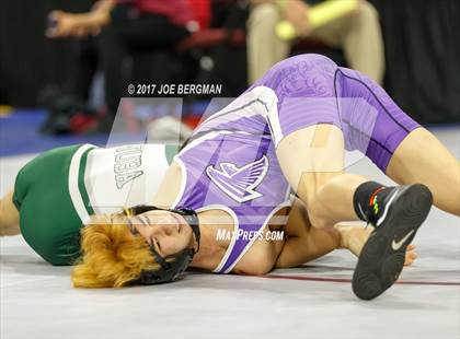 Thumbnail 1 in CIF State Boys Wrestling Championships (Day 1 - Round 2) photogallery.