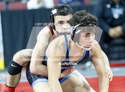 Thumbnail 2 in CIF State Boys Wrestling Championships (Day 1 - Round 2) photogallery.