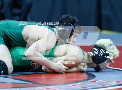 Thumbnail 1 in CIF State Boys Wrestling Championships (Day 1 - Round 2) photogallery.