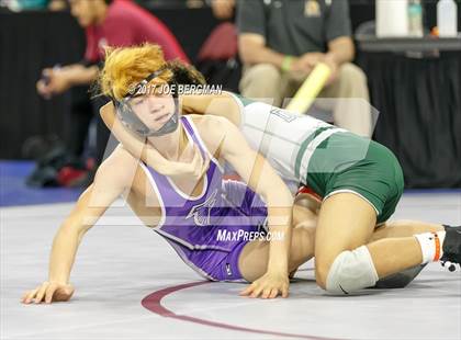 Thumbnail 2 in CIF State Boys Wrestling Championships (Day 1 - Round 2) photogallery.