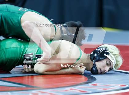 Thumbnail 3 in CIF State Boys Wrestling Championships (Day 1 - Round 2) photogallery.