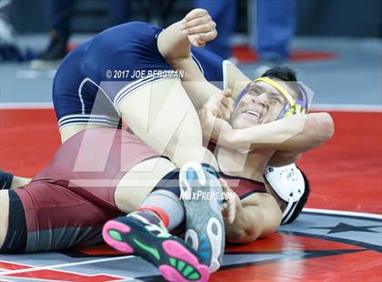 Thumbnail 1 in CIF State Boys Wrestling Championships (Day 1 - Round 2) photogallery.