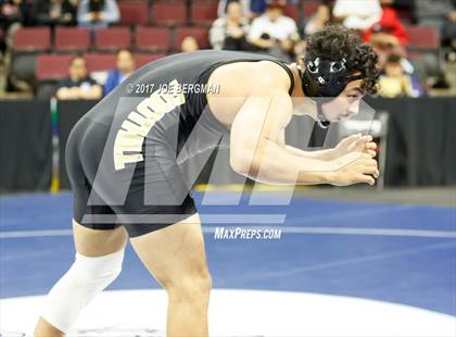 Thumbnail 1 in CIF State Boys Wrestling Championships (Day 1 - Round 2) photogallery.