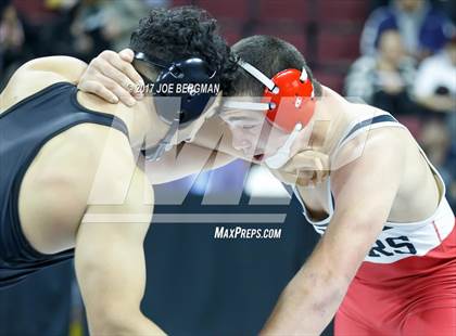 Thumbnail 2 in CIF State Boys Wrestling Championships (Day 1 - Round 2) photogallery.